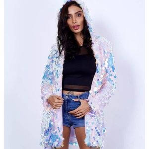 LED light up sequin jacket